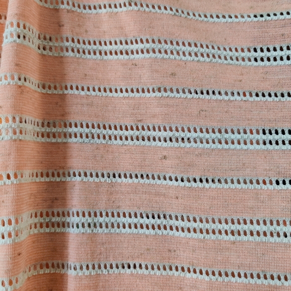 FREE PEOPLE Azelea Striped Open Back Blouse EUC Sm - Picture 7 of 8